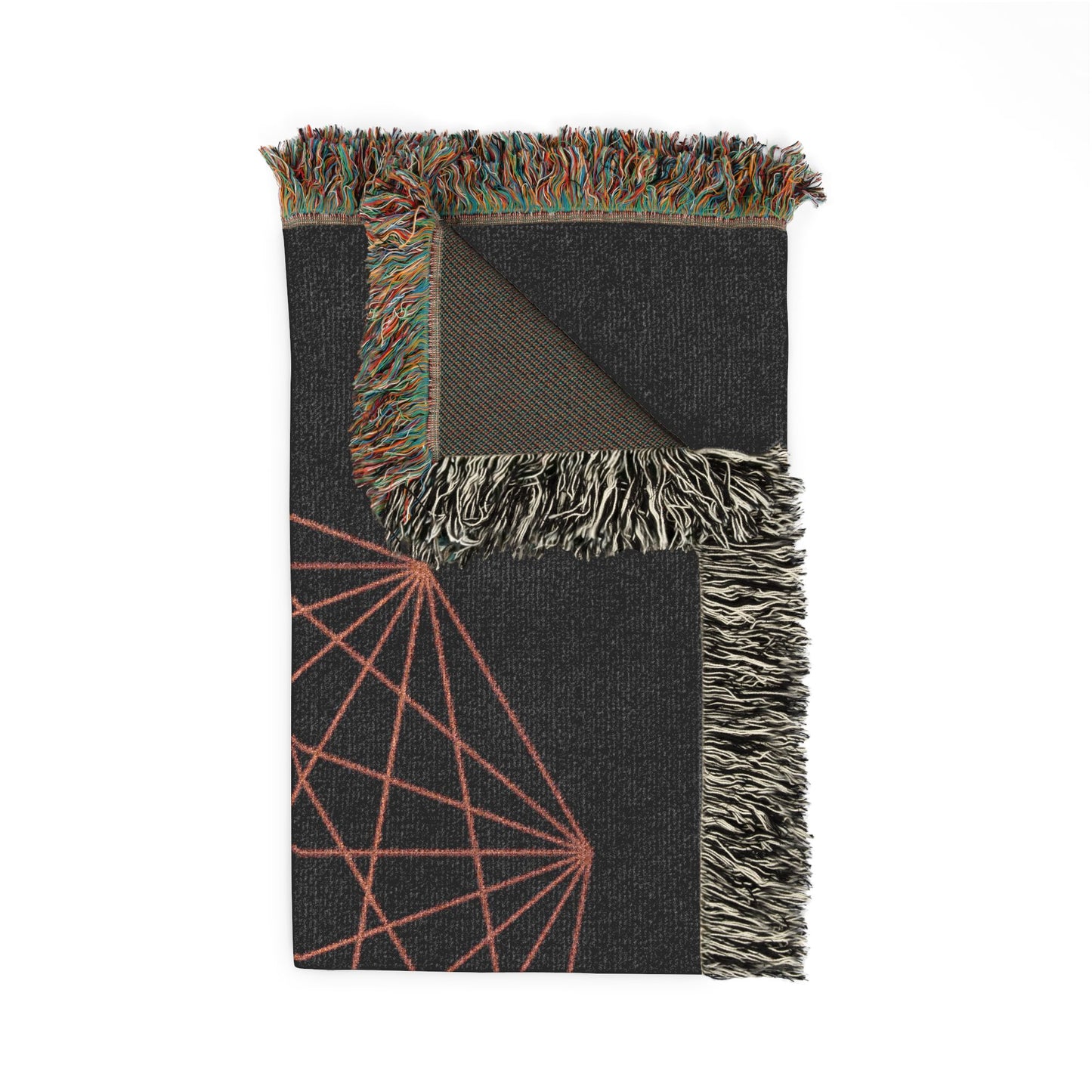 Nonagon Infinity Woven Blanket