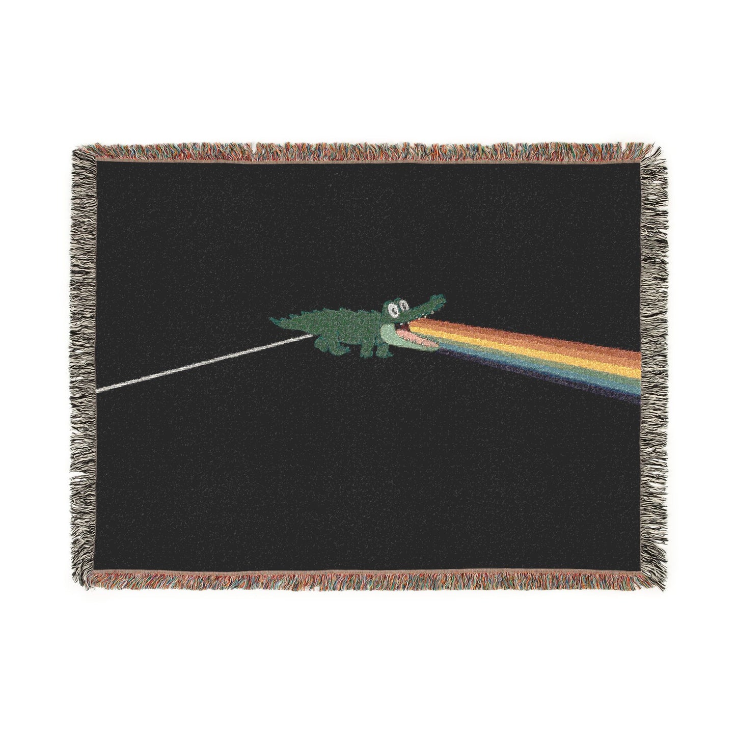 Dark side of the Gizz Woven Blanket