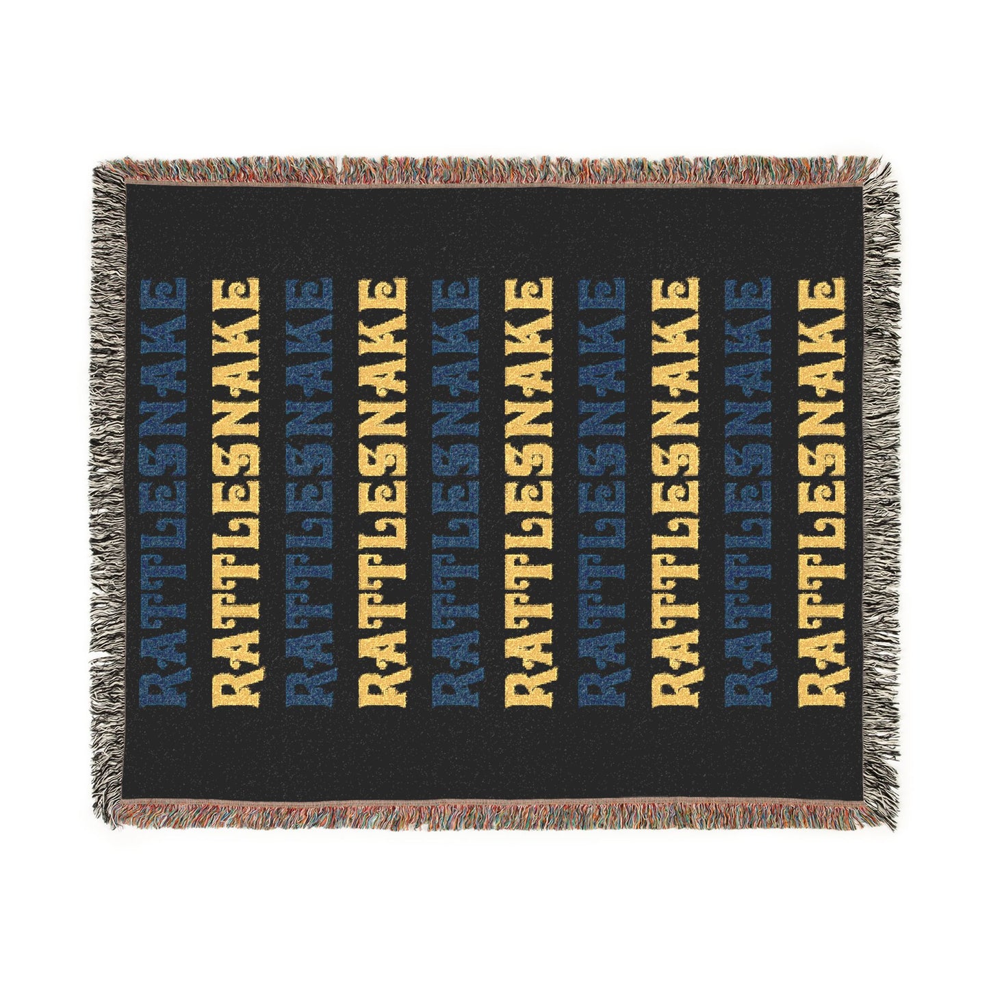 Rattlesnake Repeat Woven Blanket