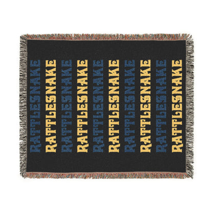 Rattlesnake Repeat Woven Blanket