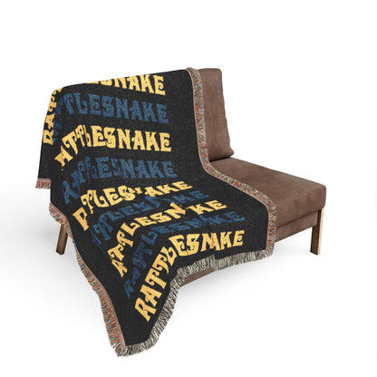 Rattlesnake Repeat Woven Blanket