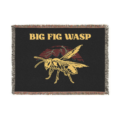 Big Fig Wasp Woven Blanket