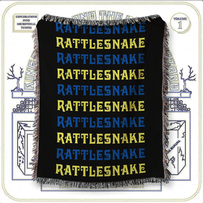 Rattlesnake Repeat Woven Blanket