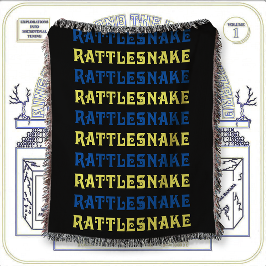 Rattlesnake Repeat Woven Blanket