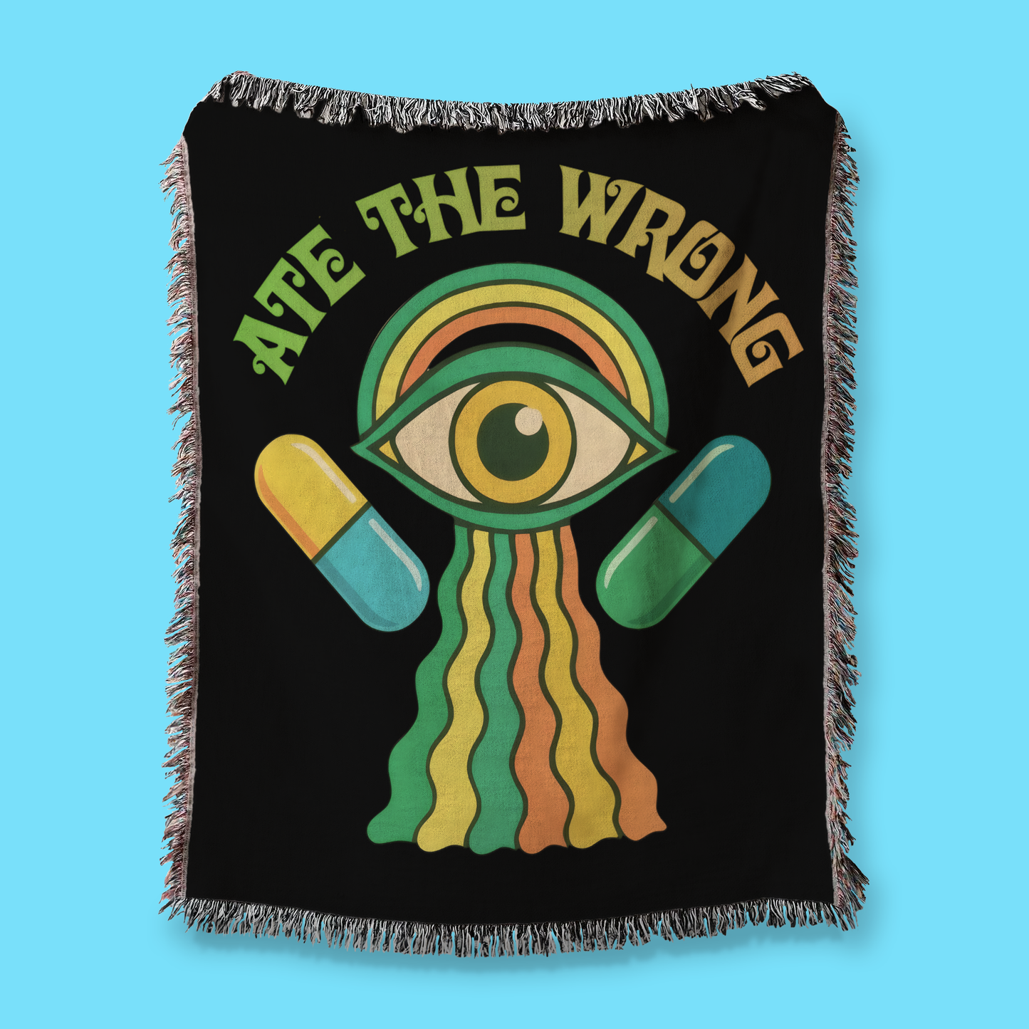 Ate the Wrong Woven Blanket