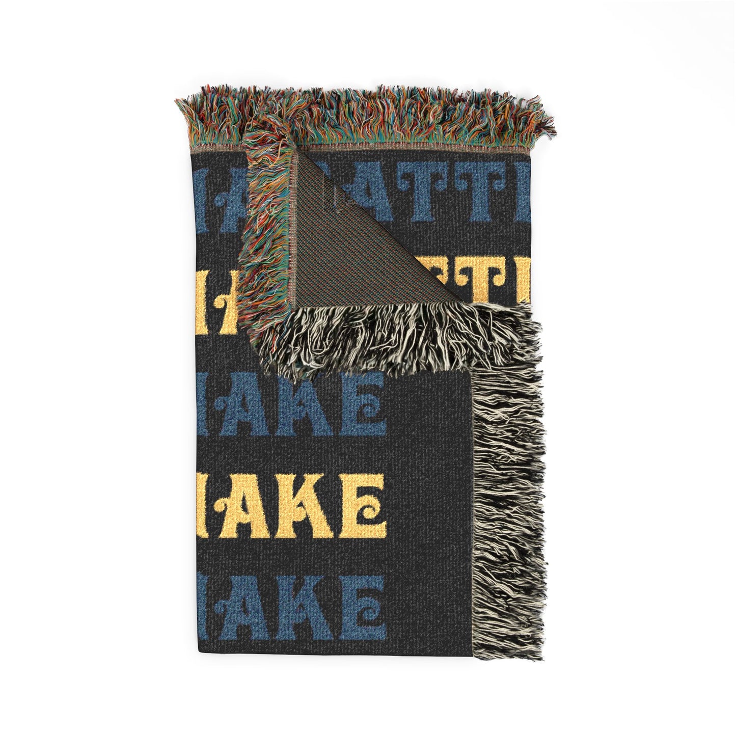 Rattlesnake Repeat Woven Blanket