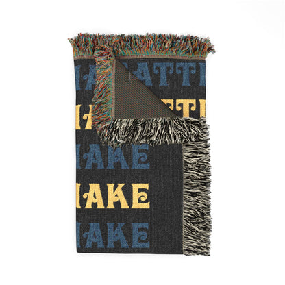 Rattlesnake Repeat Woven Blanket