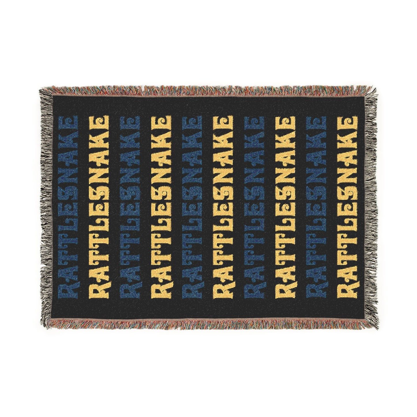 Rattlesnake Repeat Woven Blanket
