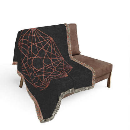 Nonagon Infinity Woven Blanket