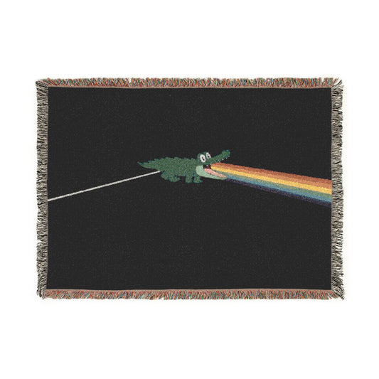 Dark side of the Gizz Woven Blanket