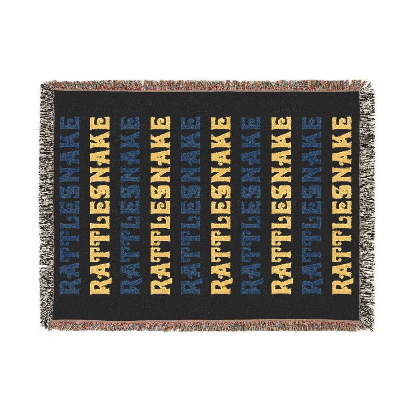 Rattlesnake Repeat Woven Blanket